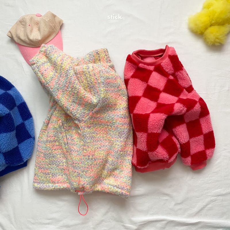 STICK - Korean Children Fashion - #Kfashion4kids - Twid Padding Jmper with Mom - 4