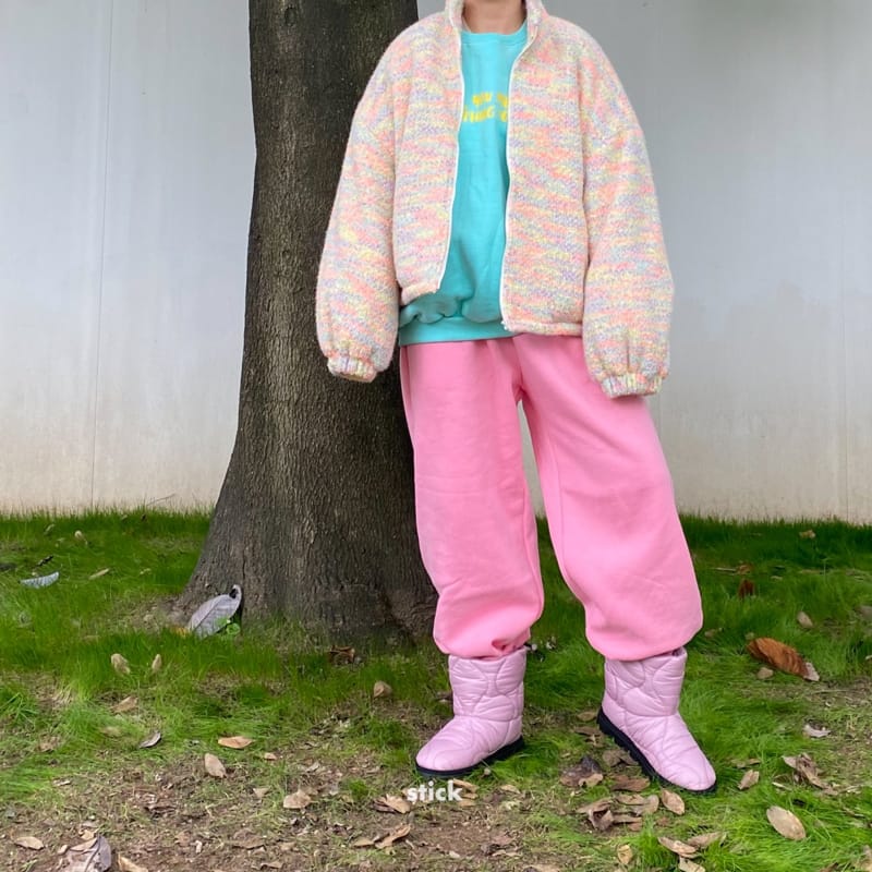 STICK - Korean Children Fashion - #Kfashion4kids - Twid Padding Jmper with Mom - 5