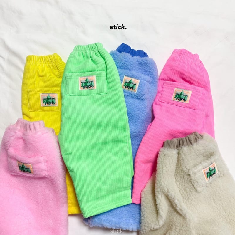 STICK - Korean Children Fashion - #Kfashion4kids - Corduroy Pants