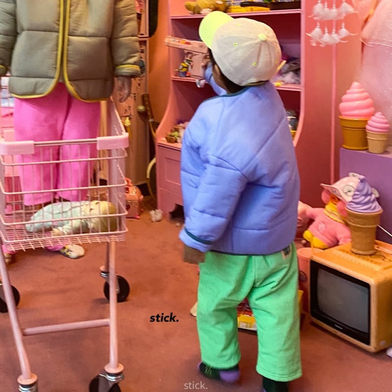 STICK - Korean Children Fashion - #Kfashion4kids - Corduroy Pants - 4