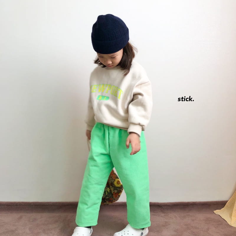 STICK - Korean Children Fashion - #Kfashion4kids - Corduroy Pants - 6