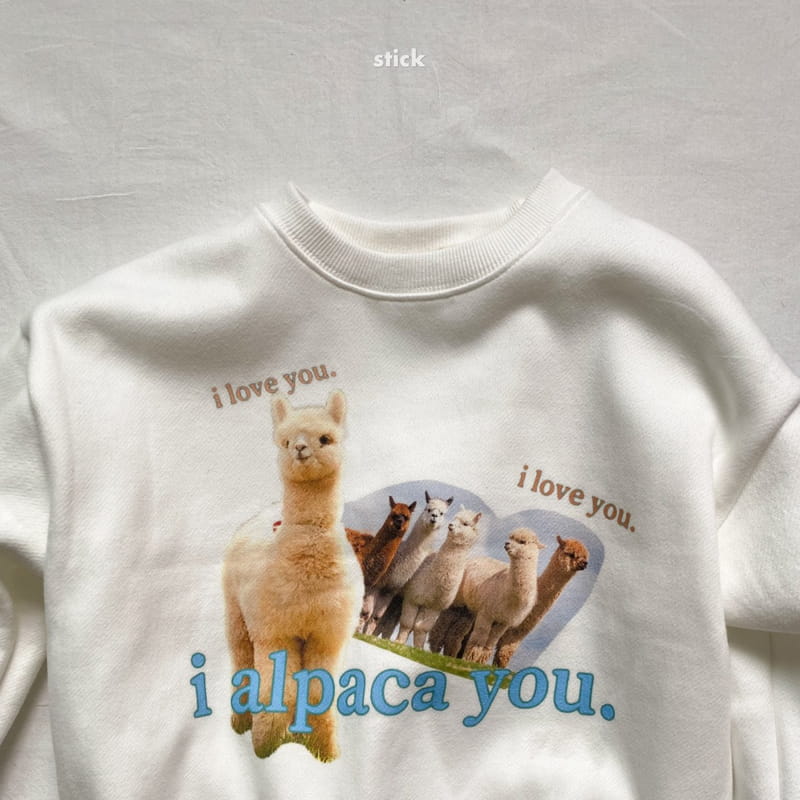 STICK - Korean Children Fashion - #Kfashion4kids - Alpaca Sweatshirt with Mom - 3