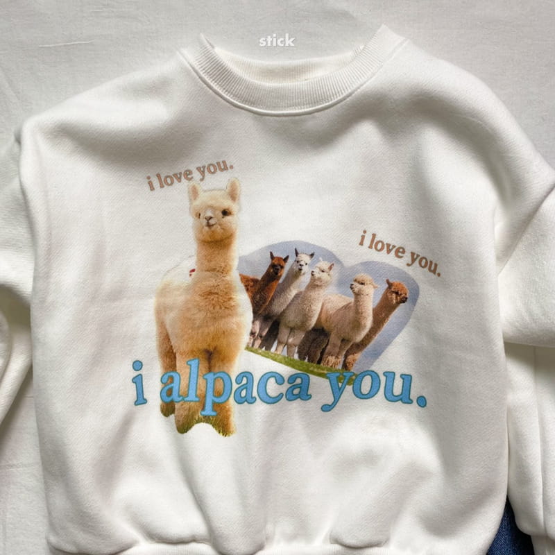 STICK - Korean Children Fashion - #Kfashion4kids - Alpaca Sweatshirt with Mom - 4
