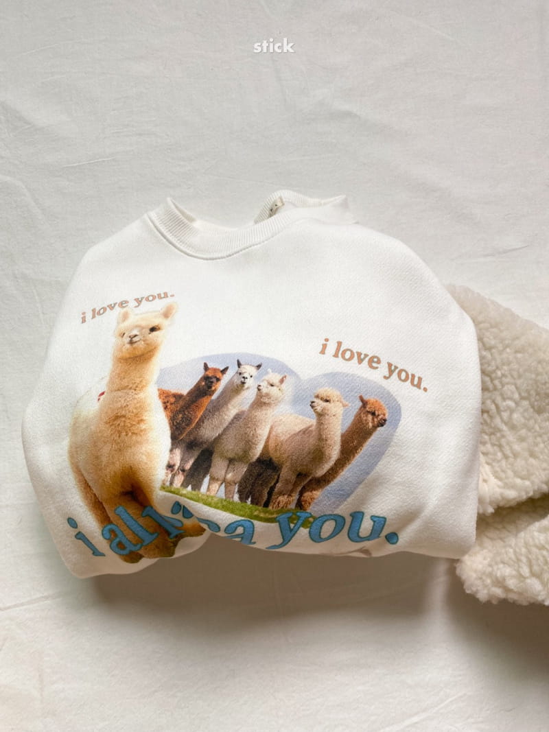 STICK - Korean Children Fashion - #Kfashion4kids - Alpaca Sweatshirt with Mom - 6