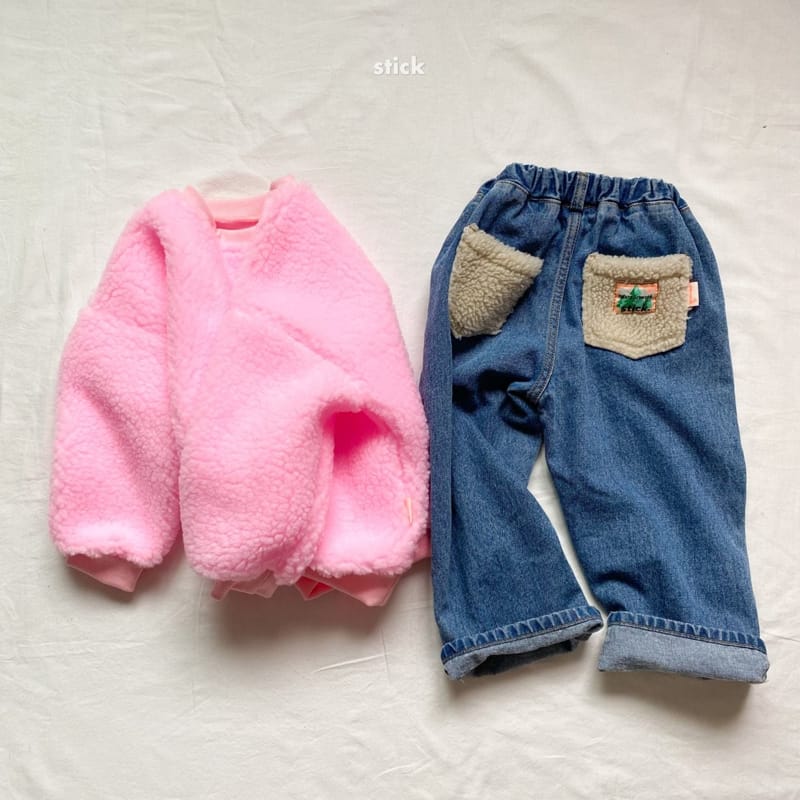 STICK - Korean Children Fashion - #Kfashion4kids - Alpaca Jeans with Mom