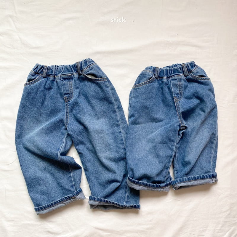 STICK - Korean Children Fashion - #Kfashion4kids - Alpaca Jeans with Mom - 3