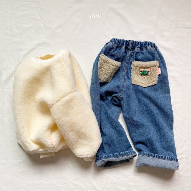 STICK - Korean Children Fashion - #Kfashion4kids - Alpaca Jeans with Mom - 6