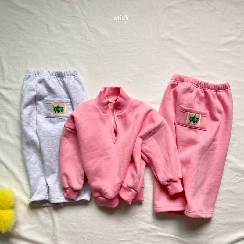 STICK - Korean Children Fashion - #Kfashion4kids - New Fleece Pants with Mom