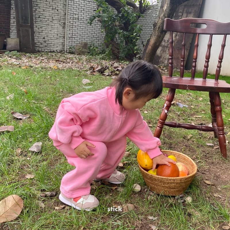 STICK - Korean Children Fashion - #Kfashion4kids - New Fleece Pants with Mom - 10