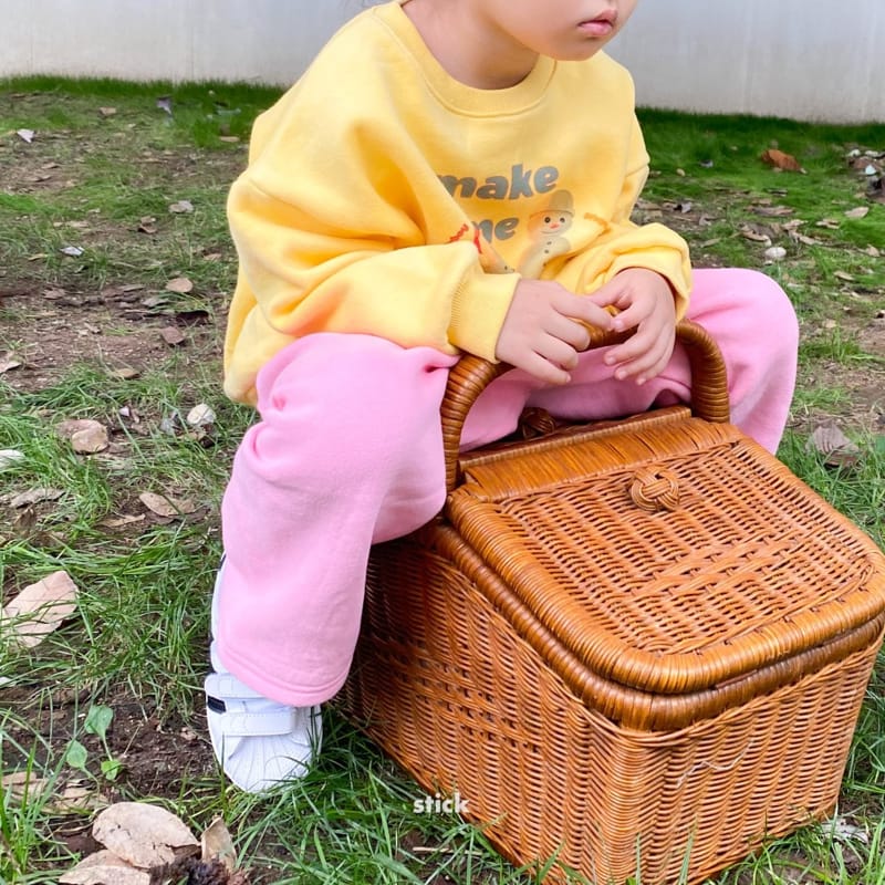 STICK - Korean Children Fashion - #Kfashion4kids - New Fleece Pants with Mom - 9