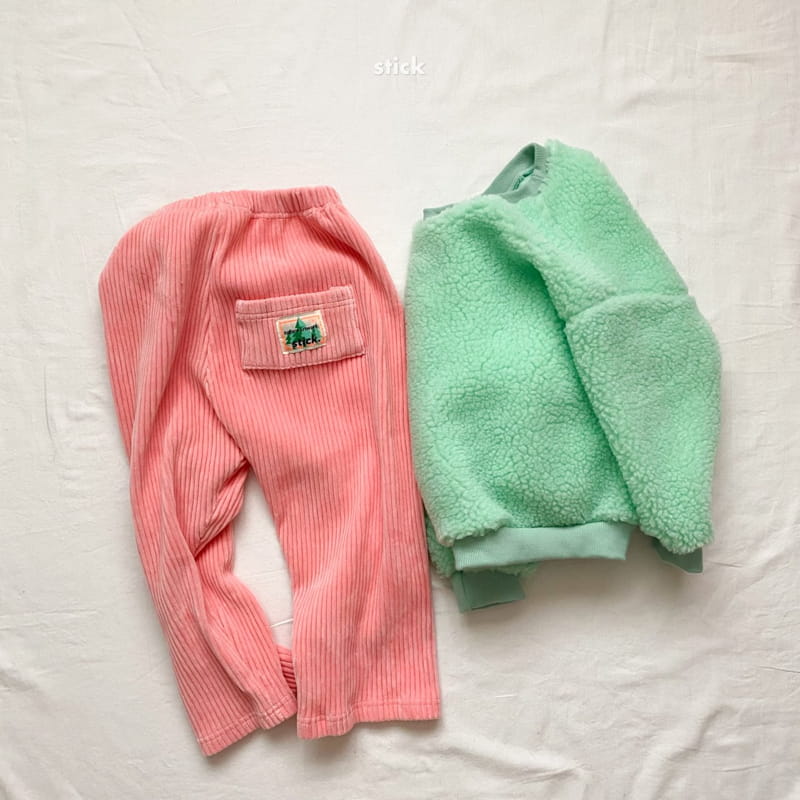 STICK - Korean Children Fashion - #Kfashion4kids - Winter Rib Pants - 3