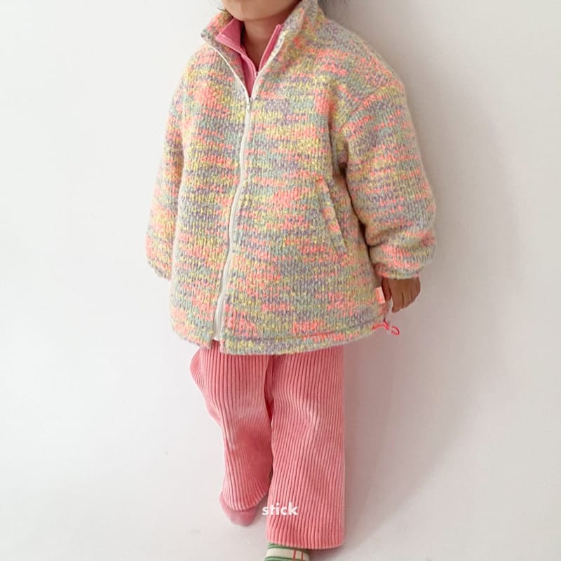 STICK - Korean Children Fashion - #Kfashion4kids - Winter Rib Pants - 6