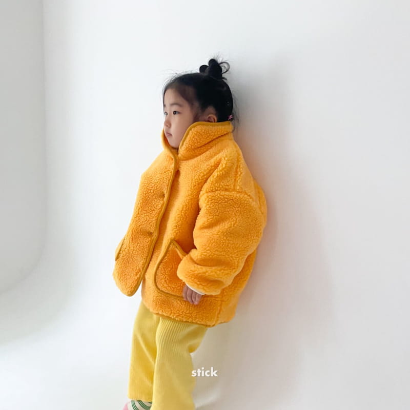 STICK - Korean Children Fashion - #Kfashion4kids - Winter Rib Pants - 8