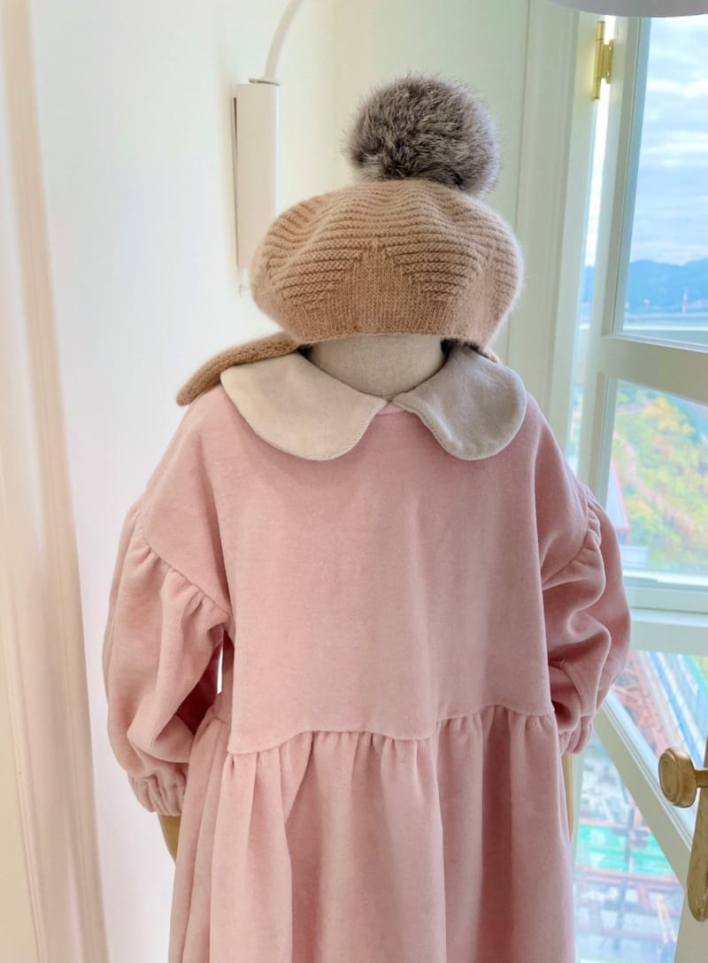 STUDIO M - Korean Children Fashion - #Kfashion4kids - Color Velbet One-piece - 11