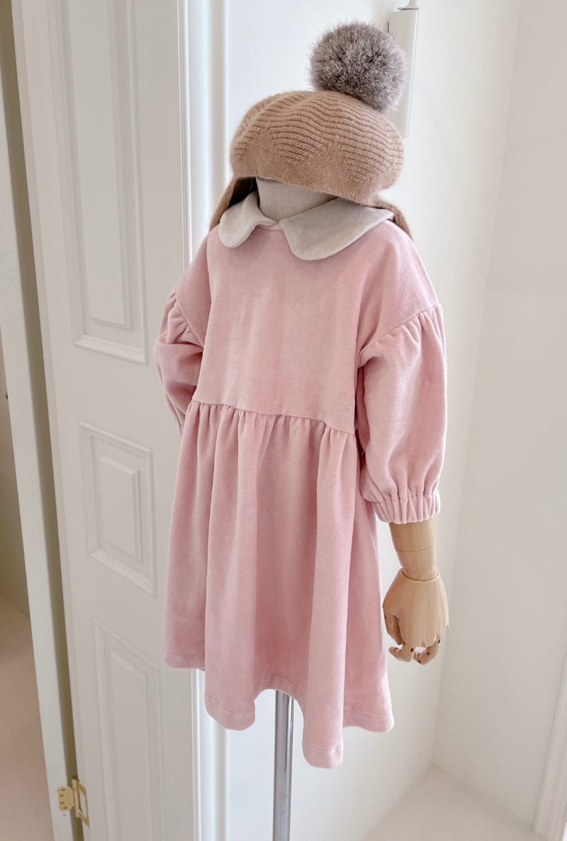 STUDIO M - Korean Children Fashion - #Kfashion4kids - Color Velbet One-piece - 12
