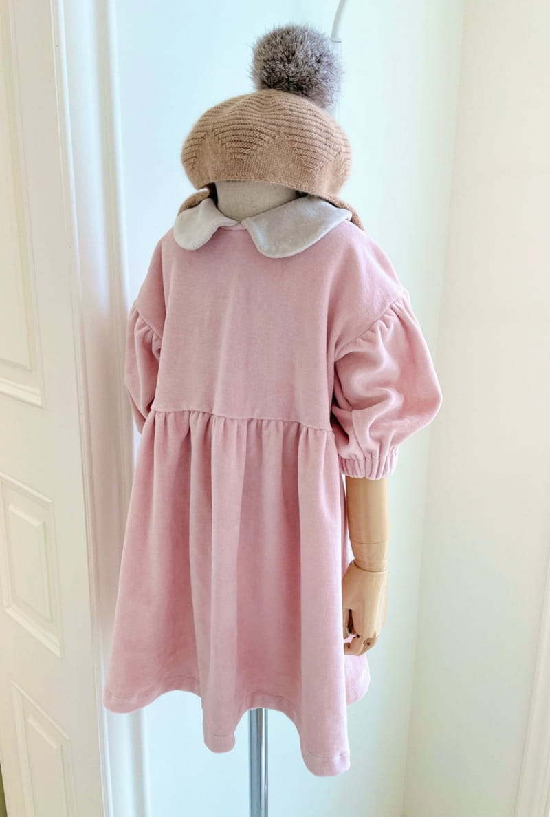 STUDIO M - Korean Children Fashion - #Kfashion4kids - Color Velbet One-piece - 7