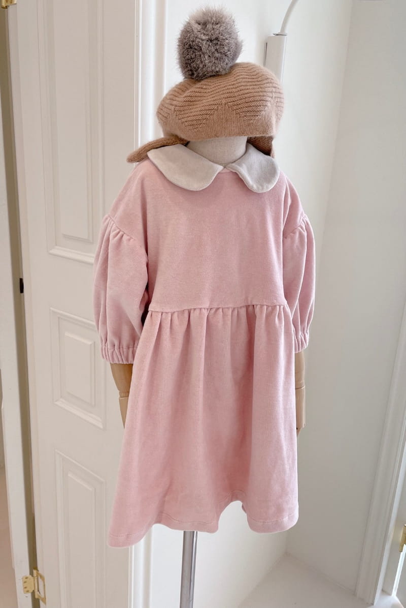 STUDIO M - Korean Children Fashion - #Kfashion4kids - Color Velbet One-piece - 8