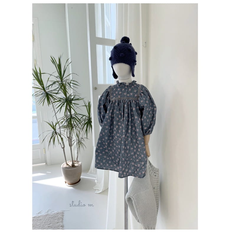 STUDIO M - Korean Children Fashion - #Kfashion4kids - Anna Velbet Line One-piece - 10