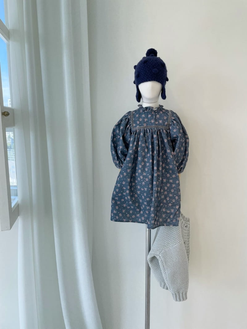 STUDIO M - Korean Children Fashion - #Kfashion4kids - Anna Velbet Line One-piece - 11