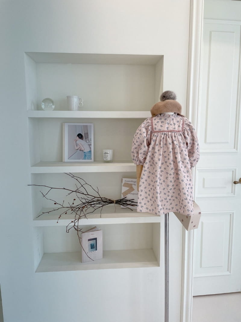 STUDIO M - Korean Children Fashion - #Kfashion4kids - Anna Velbet Line One-piece - 9