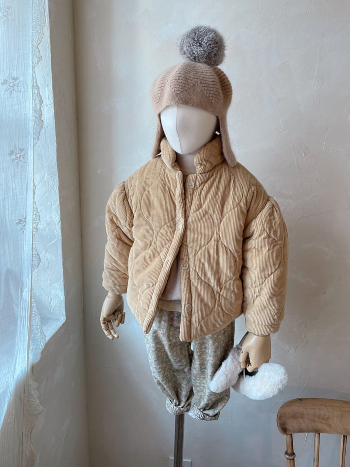 STUDIO M - Korean Children Fashion - #Kfashion4kids - Melang Quilting Jacket - 10