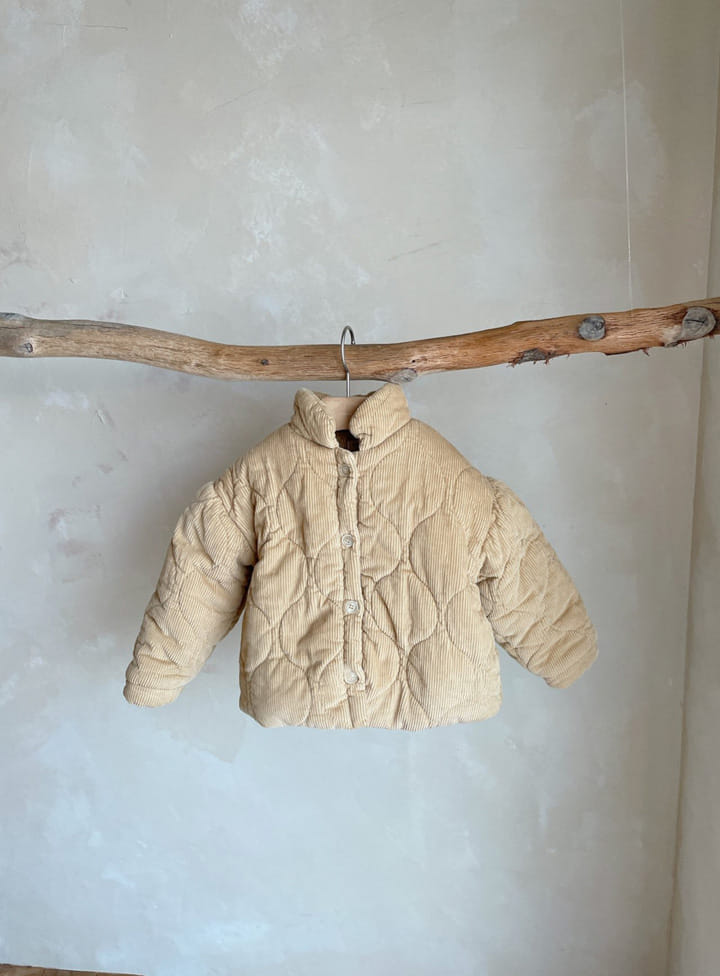 STUDIO M - Korean Children Fashion - #Kfashion4kids - Melang Quilting Jacket - 11