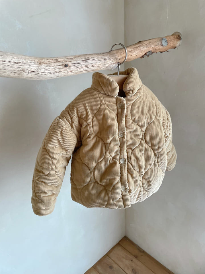 STUDIO M - Korean Children Fashion - #Kfashion4kids - Melang Quilting Jacket - 12