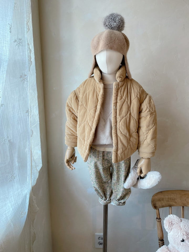 STUDIO M - Korean Children Fashion - #Kfashion4kids - Melang Quilting Jacket - 4
