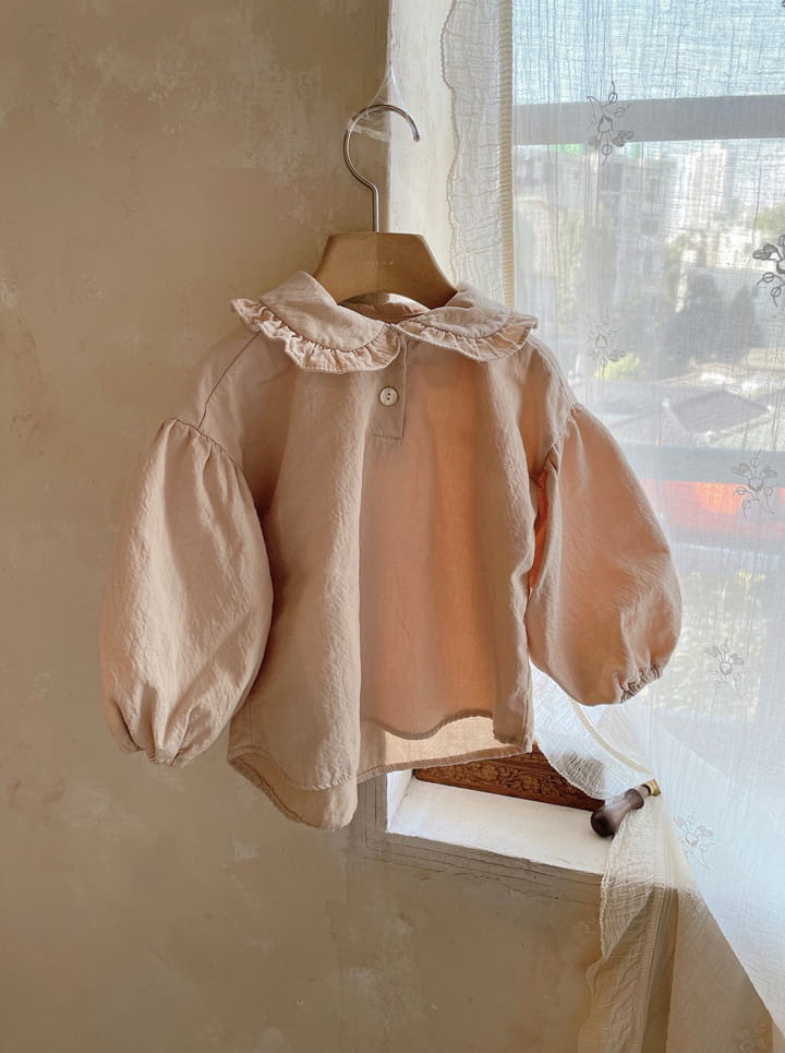 STUDIO M - Korean Children Fashion - #Kfashion4kids - Flat Frill Blouse - 7
