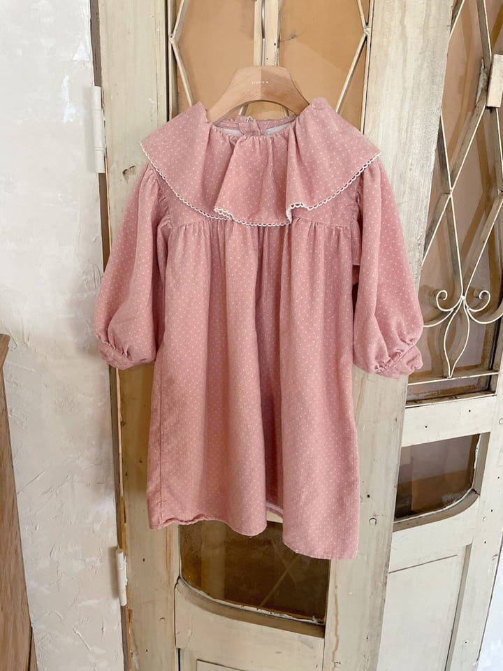 STUDIO M - Korean Children Fashion - #Kfashion4kids - Small Dot Cuty One-piece - 10