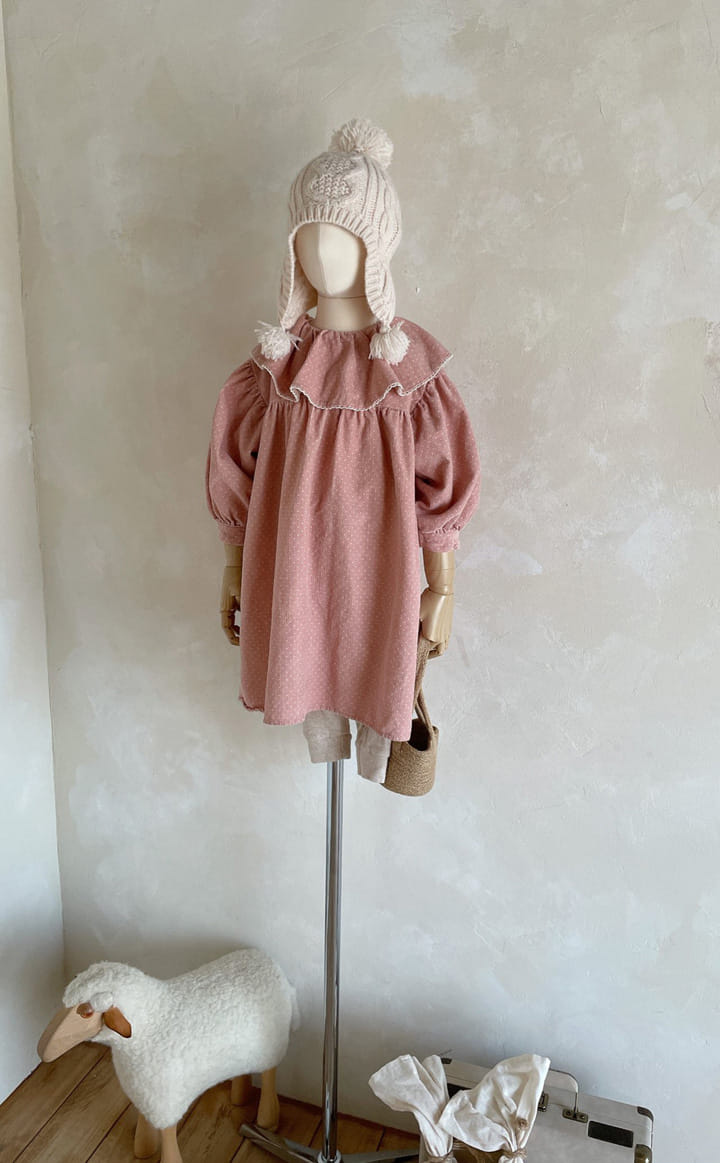 STUDIO M - Korean Children Fashion - #Kfashion4kids - Small Dot Cuty One-piece - 2