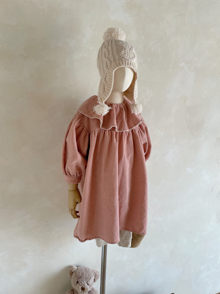 STUDIO M - Korean Children Fashion - #Kfashion4kids - Small Dot Cuty One-piece - 3