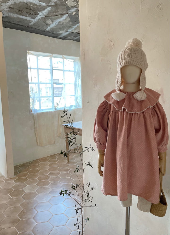 STUDIO M - Korean Children Fashion - #Kfashion4kids - Small Dot Cuty One-piece - 7