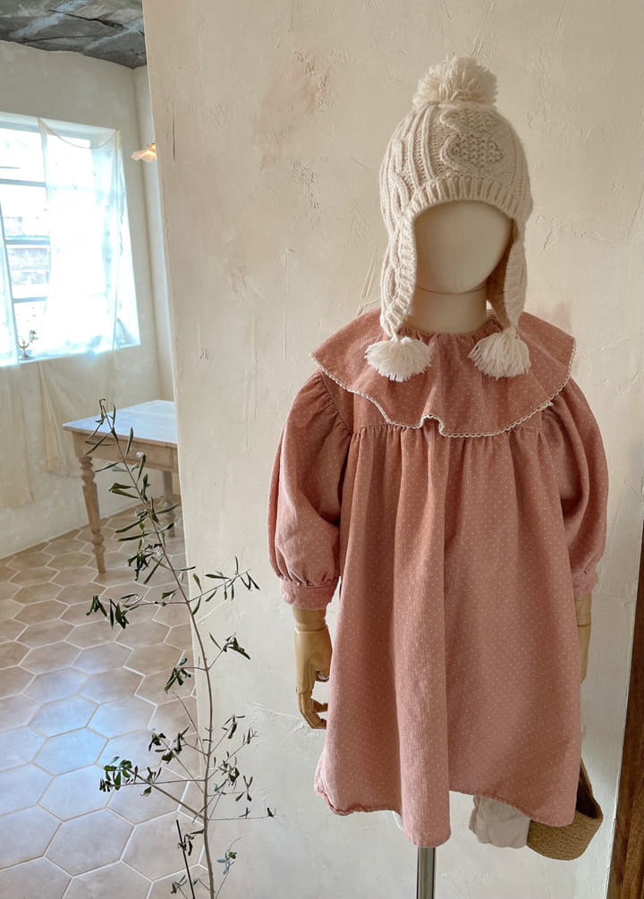 STUDIO M - Korean Children Fashion - #Kfashion4kids - Small Dot Cuty One-piece - 8