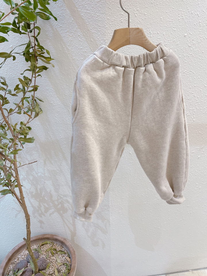STUDIO M - Korean Children Fashion - #Kfashion4kids - Pure Tery Fleece Pants - 3
