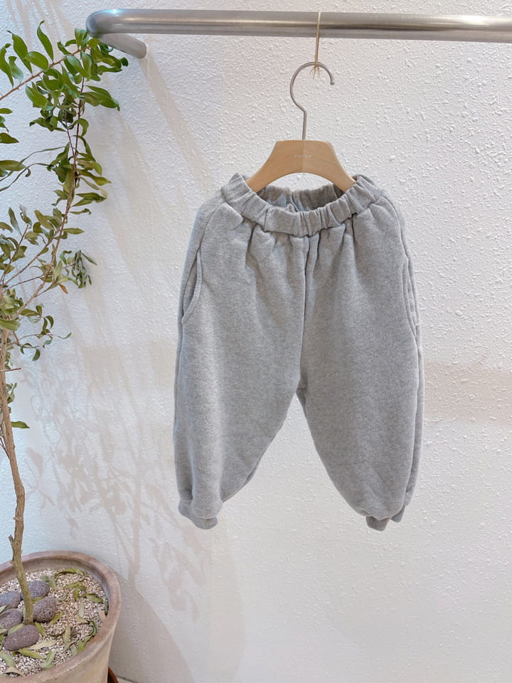 STUDIO M - Korean Children Fashion - #Kfashion4kids - Pure Tery Fleece Pants - 5