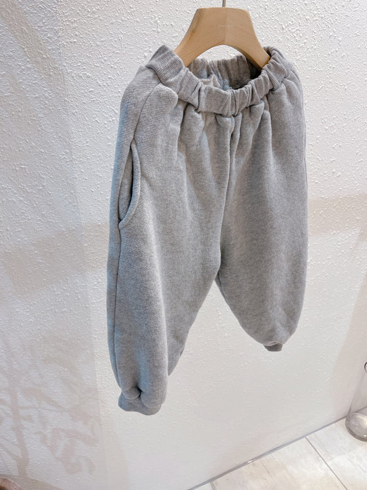 STUDIO M - Korean Children Fashion - #Kfashion4kids - Pure Tery Fleece Pants - 6