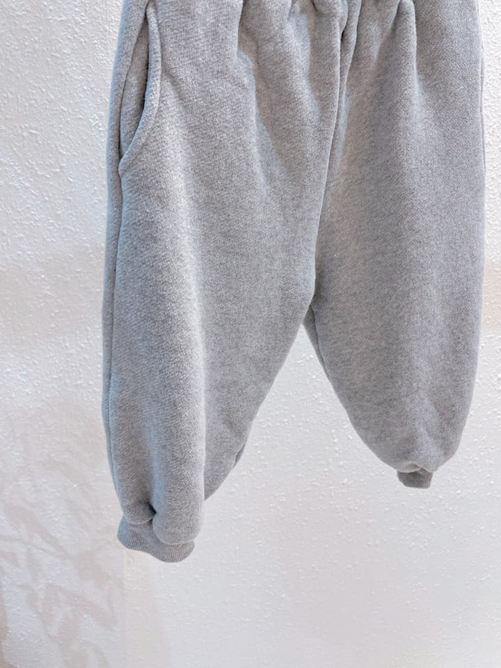 STUDIO M - Korean Children Fashion - #Kfashion4kids - Pure Tery Fleece Pants - 7
