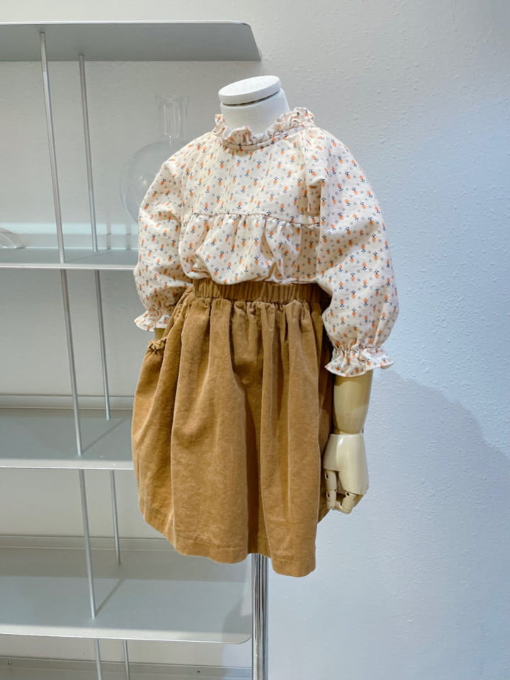 STUDIO M - Korean Children Fashion - #Kfashion4kids - Pocket Shirring Skirt - 10