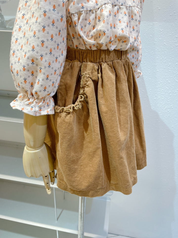 STUDIO M - Korean Children Fashion - #Kfashion4kids - Pocket Shirring Skirt - 12