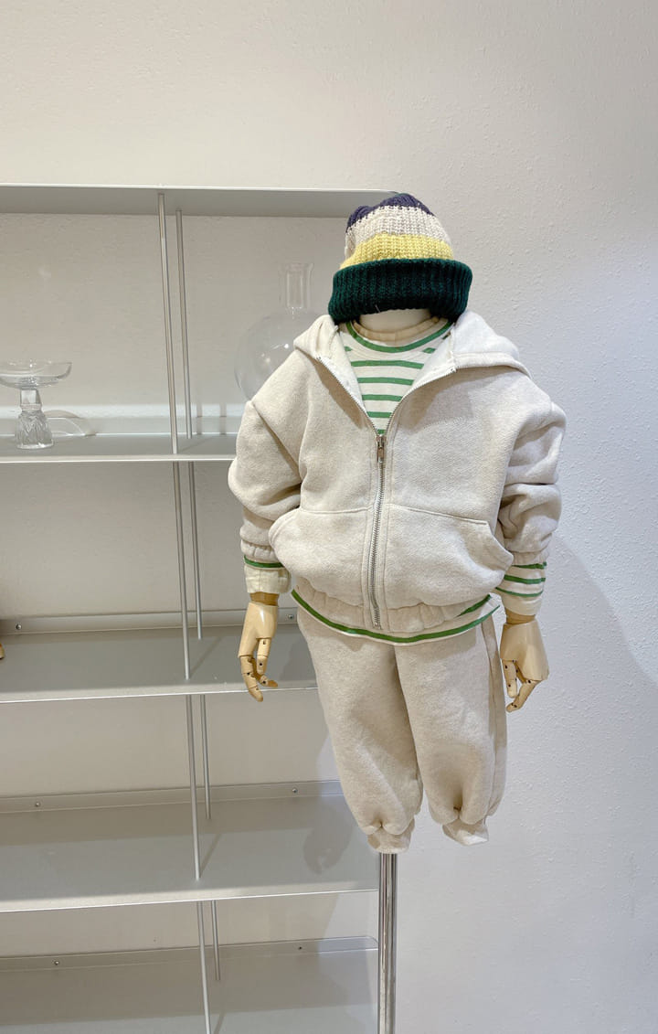 STUDIO M - Korean Children Fashion - #Kfashion4kids - Pure Fleece Zip-up - 11
