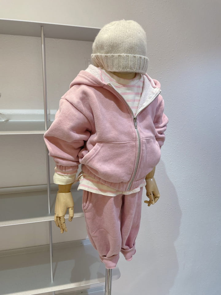 STUDIO M - Korean Children Fashion - #Kfashion4kids - Pure Fleece Zip-up - 4
