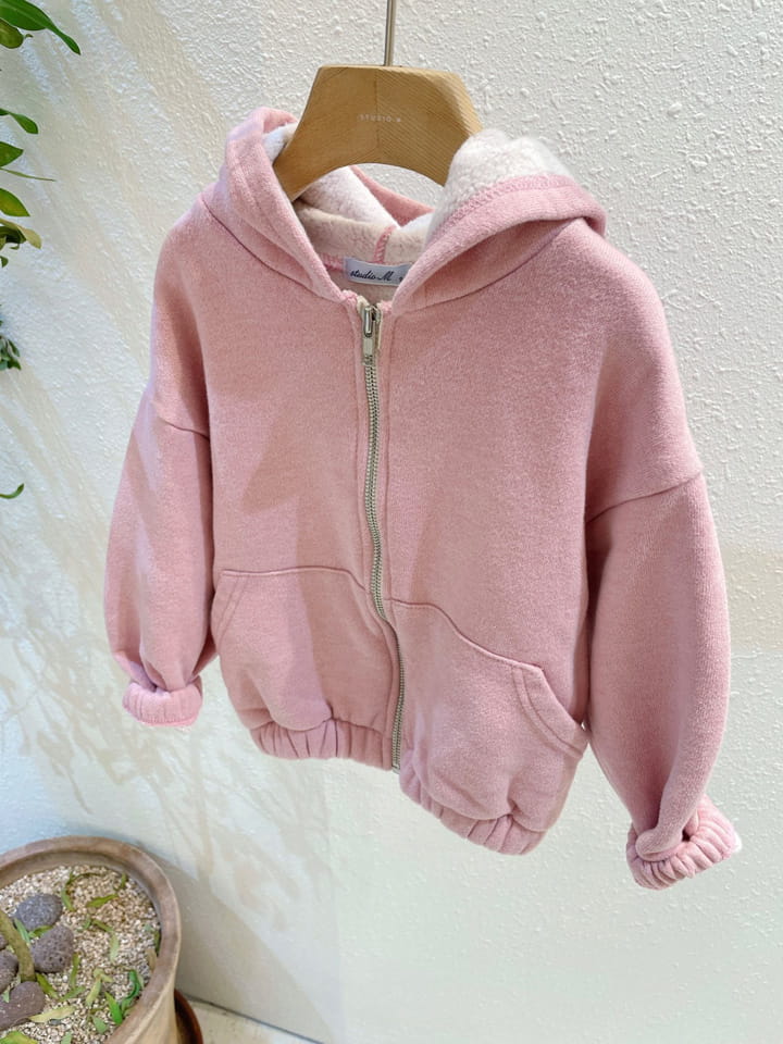 STUDIO M - Korean Children Fashion - #Kfashion4kids - Pure Fleece Zip-up - 9