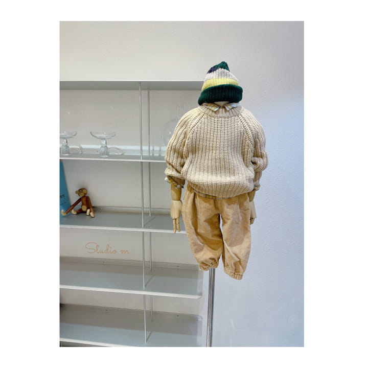 STUDIO M - Korean Children Fashion - #Kfashion4kids - Hazzi Lamp Knit