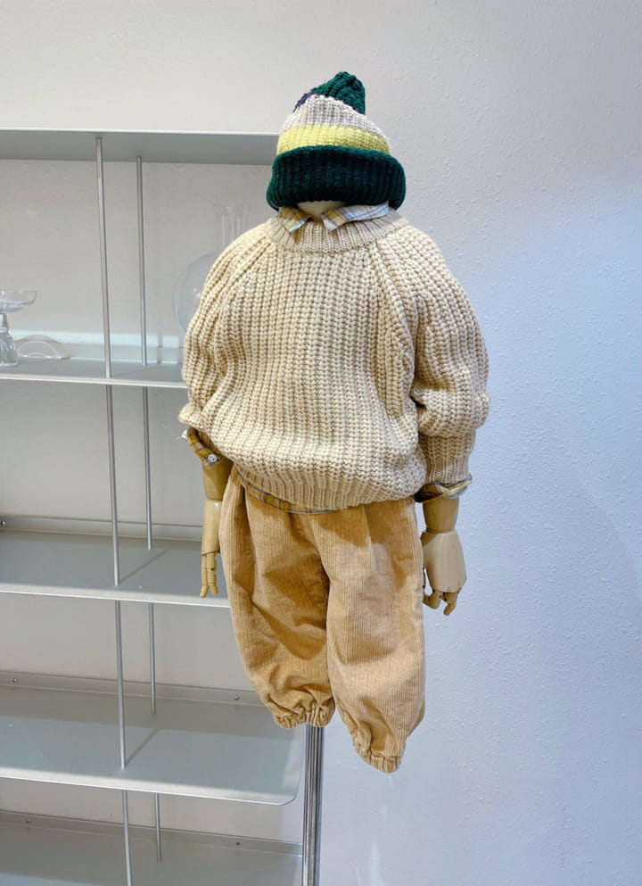 STUDIO M - Korean Children Fashion - #Kfashion4kids - Hazzi Lamp Knit - 2