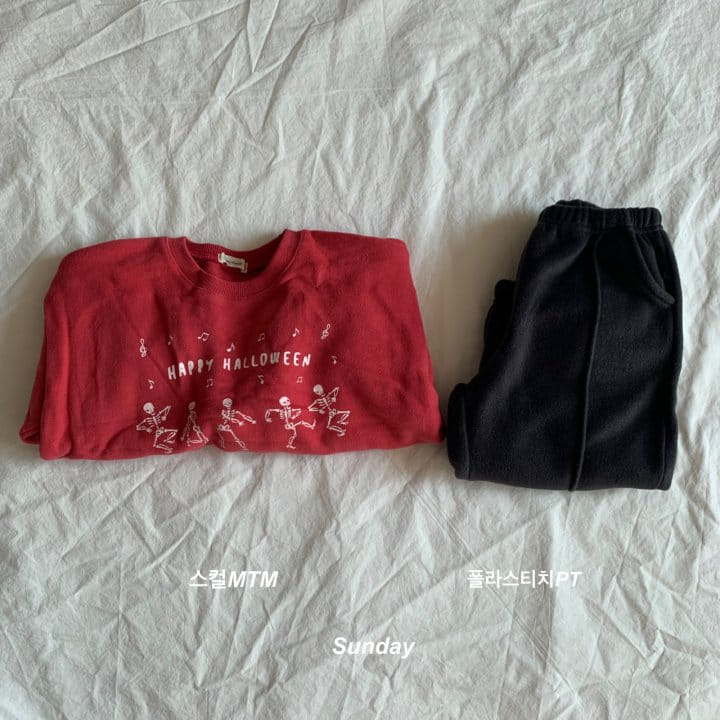 SUNDAY CLOSET - Korean Children Fashion - #Kfashion4kids - Skull Sweatshirt - 3
