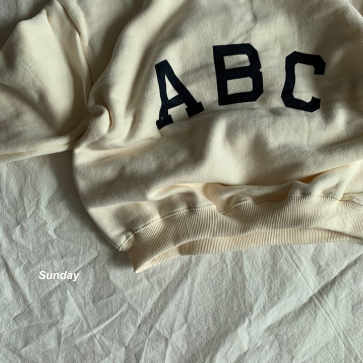 SUNDAY CLOSET - Korean Children Fashion - #Kfashion4kids - ABC Sweatshirt - 12