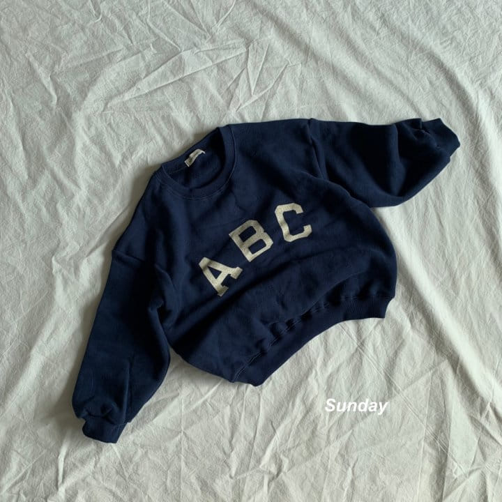 SUNDAY CLOSET - Korean Children Fashion - #Kfashion4kids - ABC Sweatshirt - 4