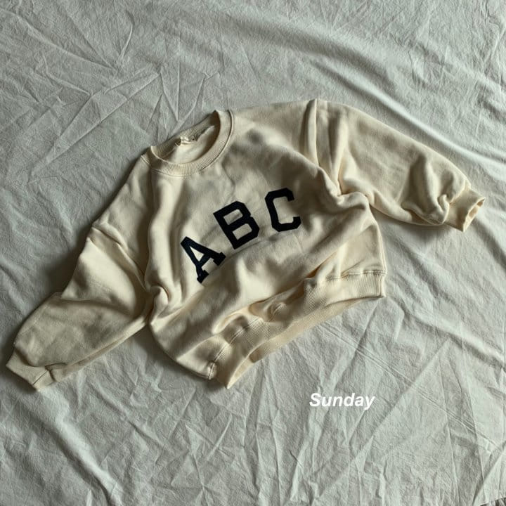 SUNDAY CLOSET - Korean Children Fashion - #Kfashion4kids - ABC Sweatshirt - 8