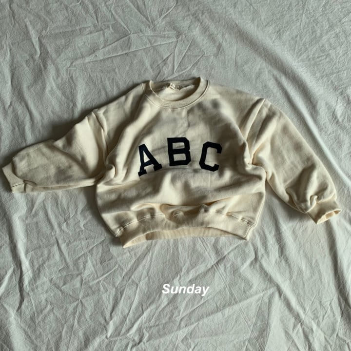 SUNDAY CLOSET - Korean Children Fashion - #Kfashion4kids - ABC Sweatshirt - 9